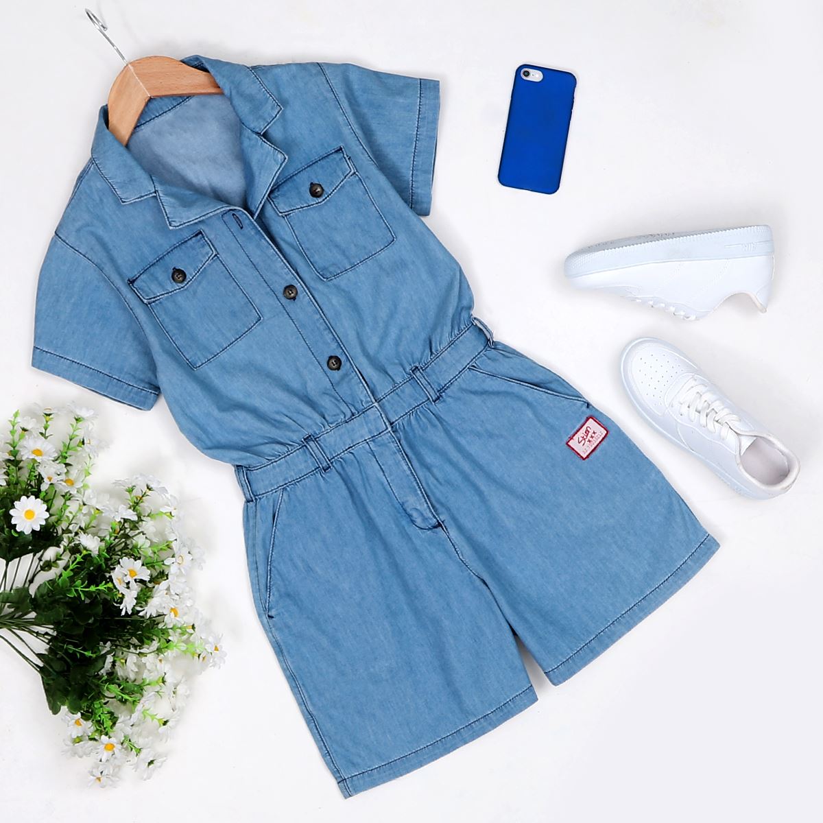 Kot Şort Tulum TLM099