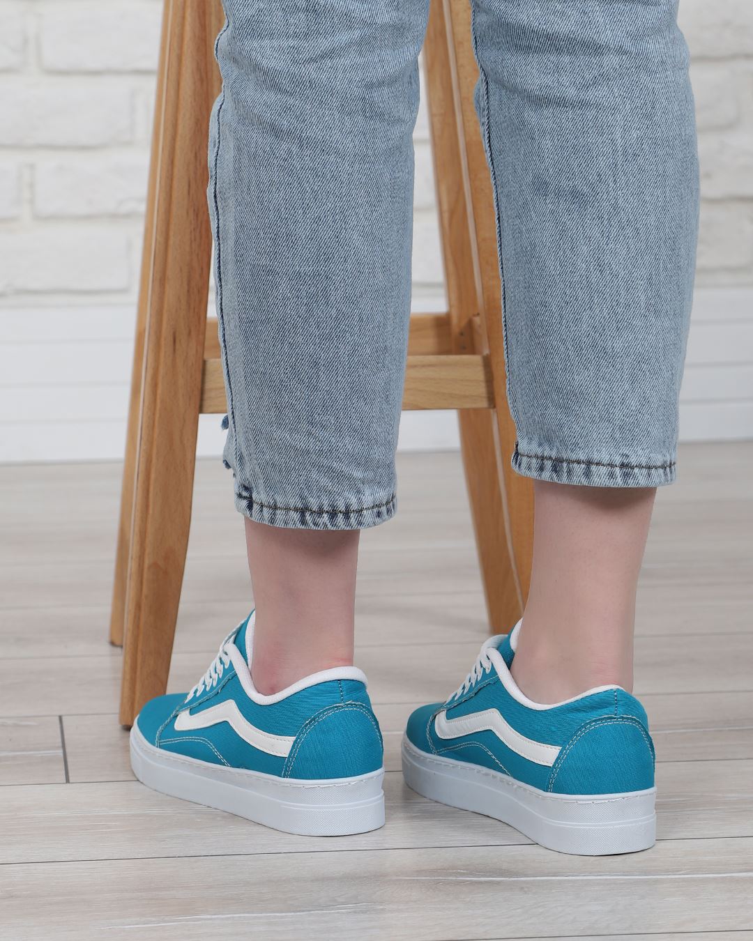 Turkuaz Vans Spor Ayakkabı AYK229
