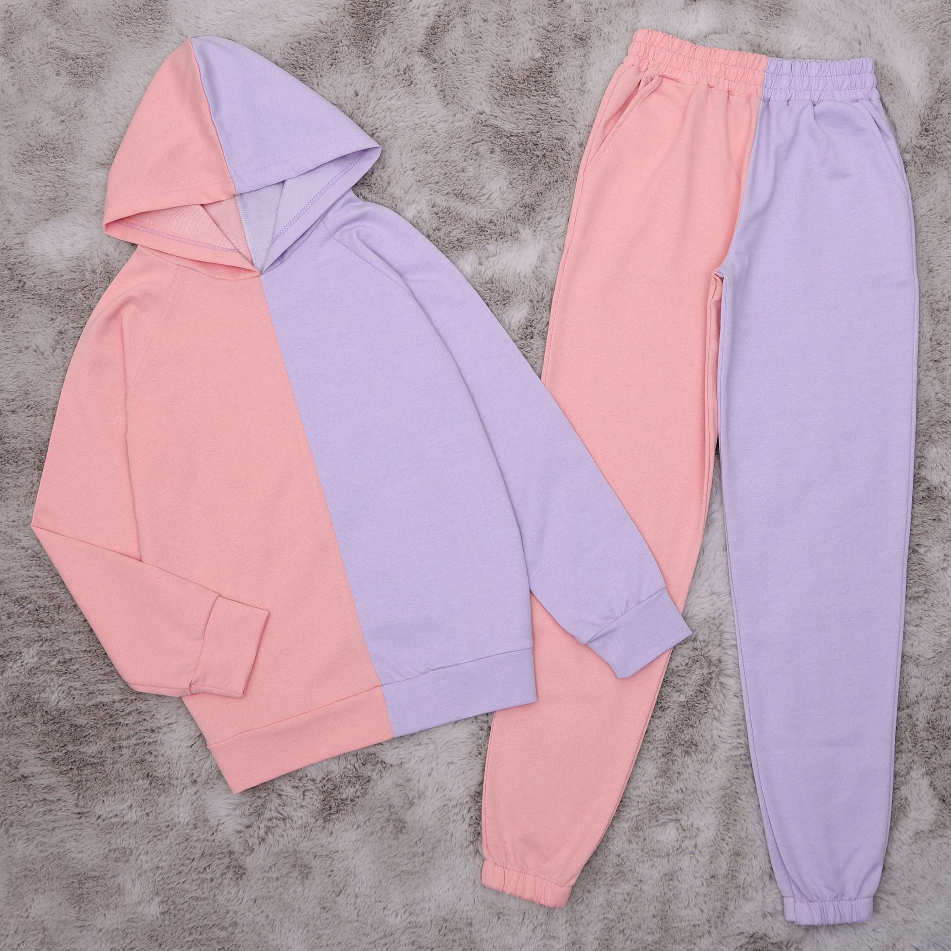 İki Renk Eşofman Takımı TKM1715