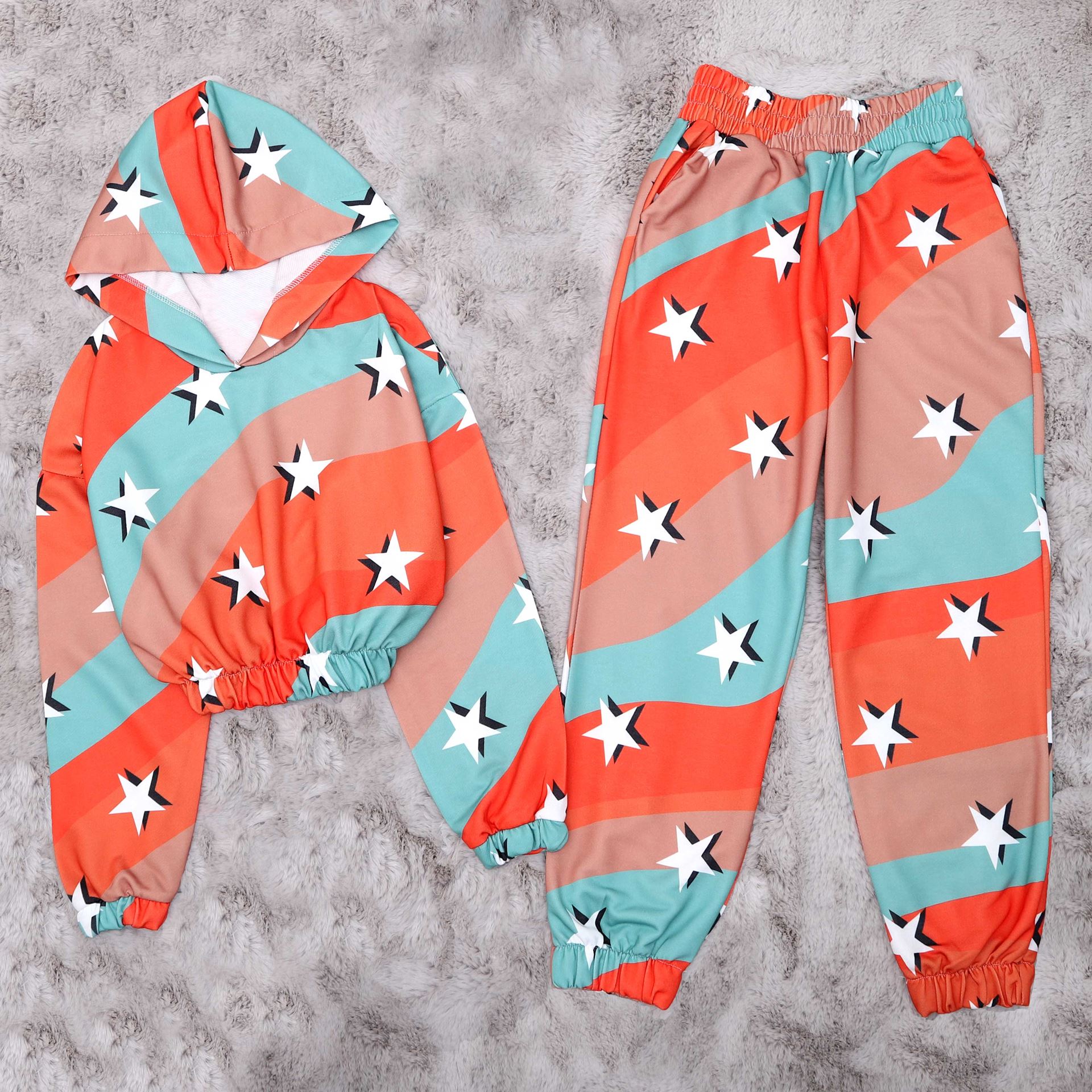 Renkli Eşofman Takımı TKM1773