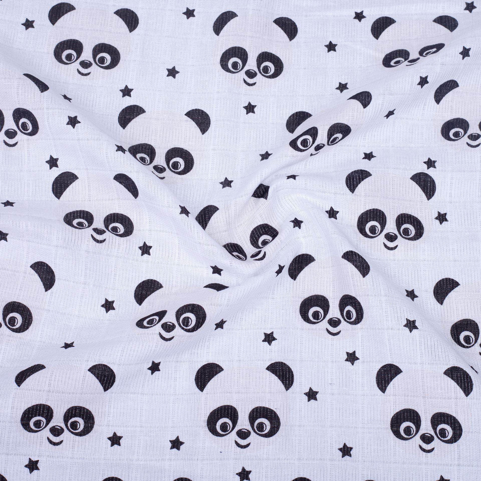 Müslin Örtü Panda Desen BEC195