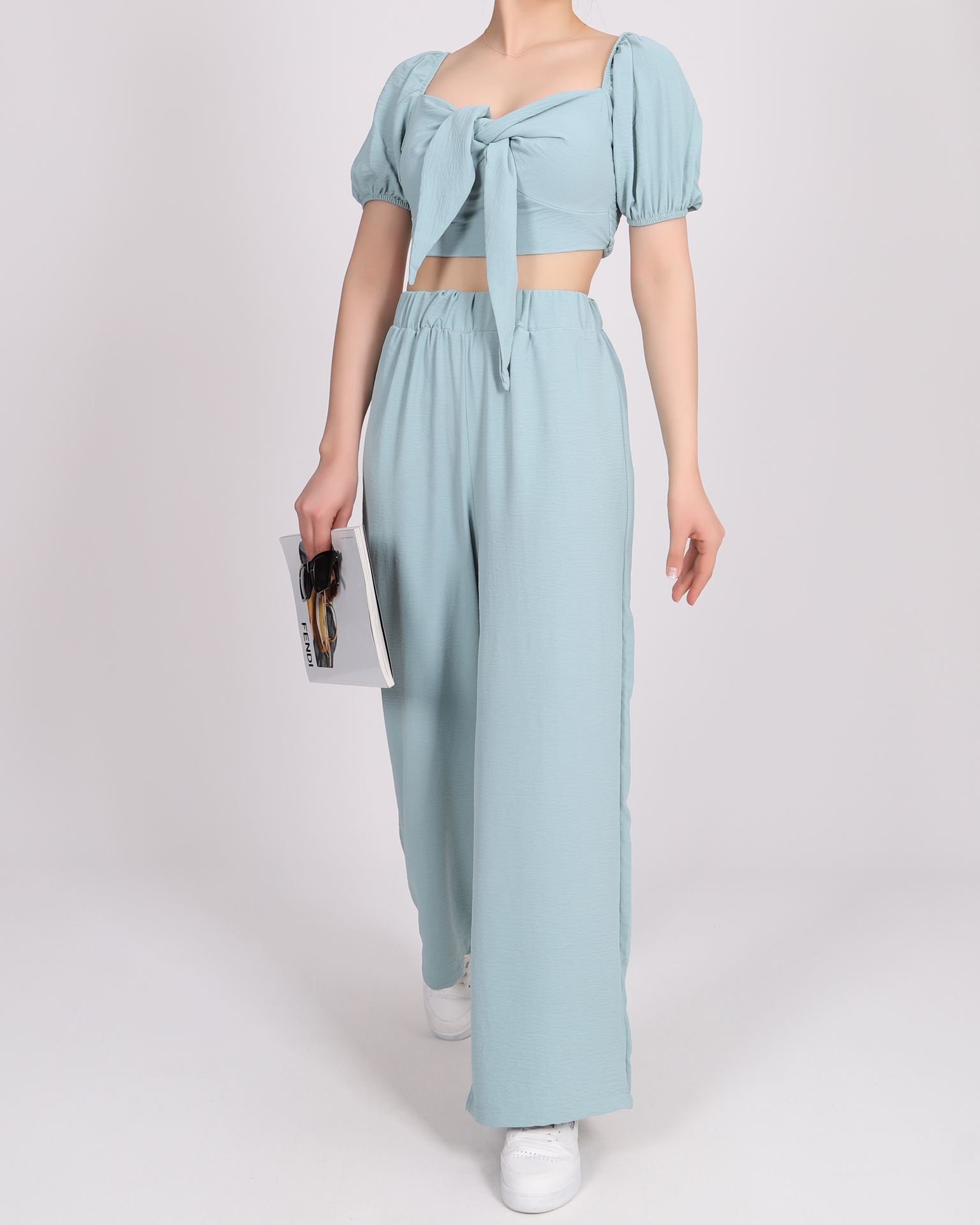 Crop Mint İkili Takım TKM1843