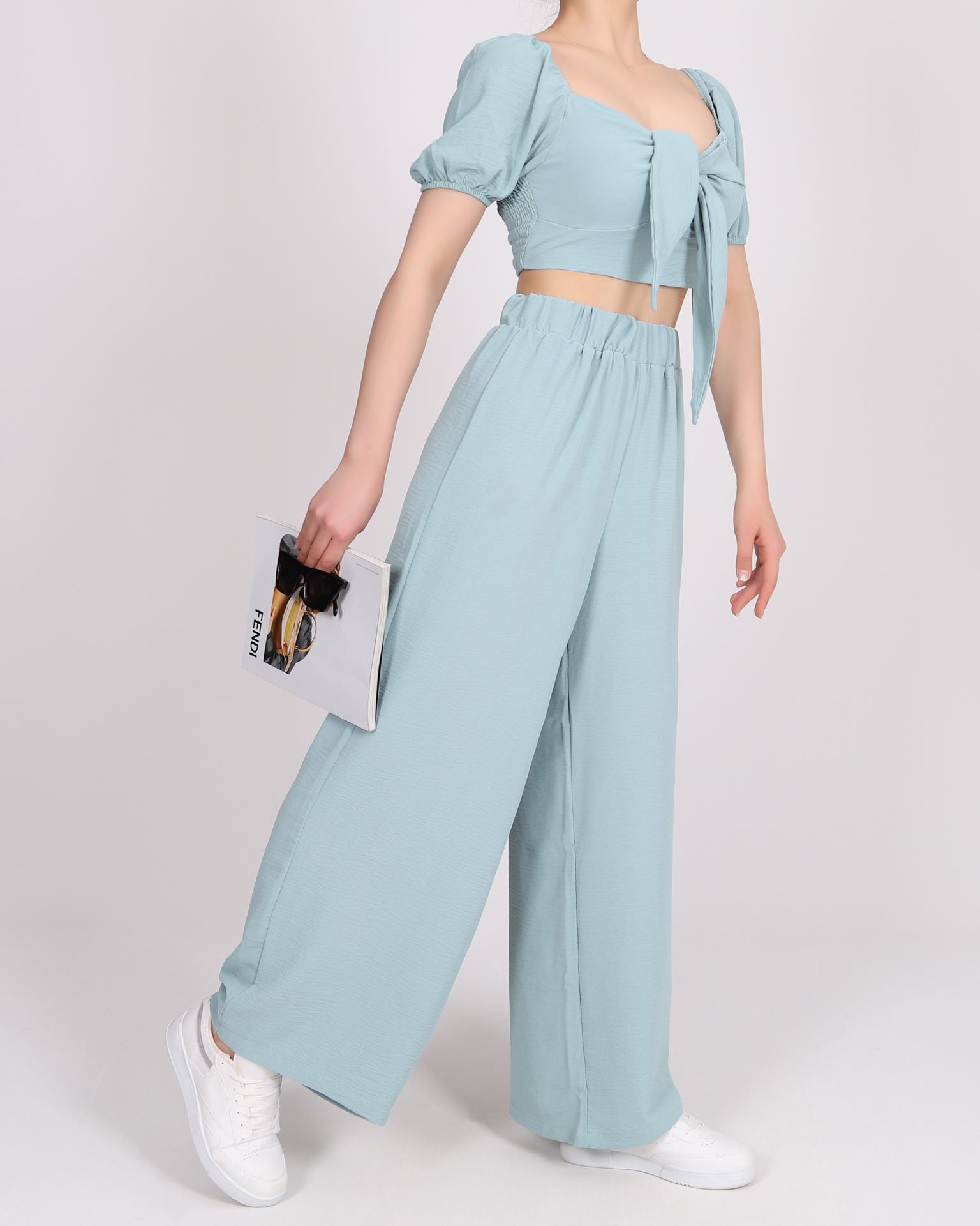 Crop Mint İkili Takım TKM1843