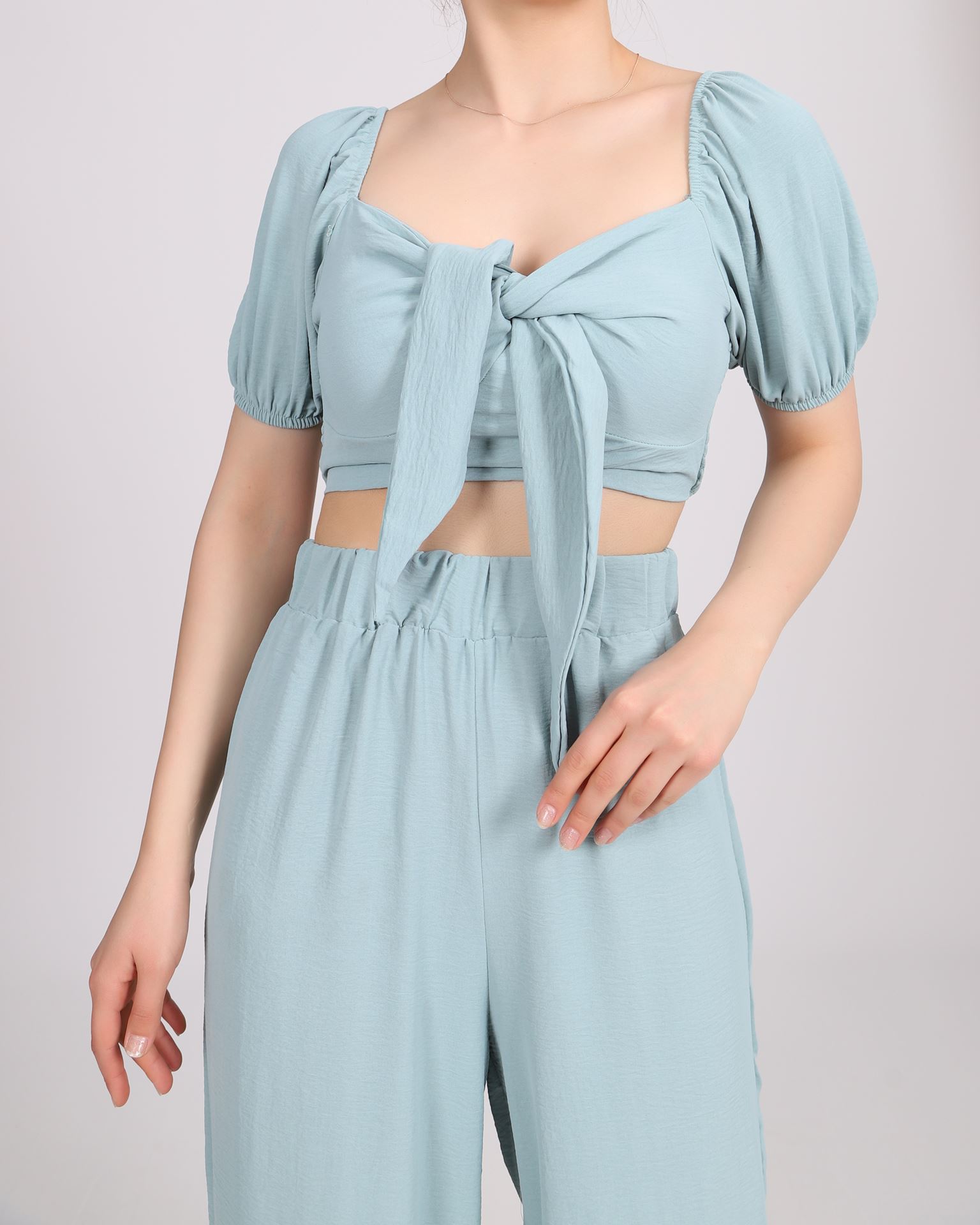 Crop Mint İkili Takım TKM1843