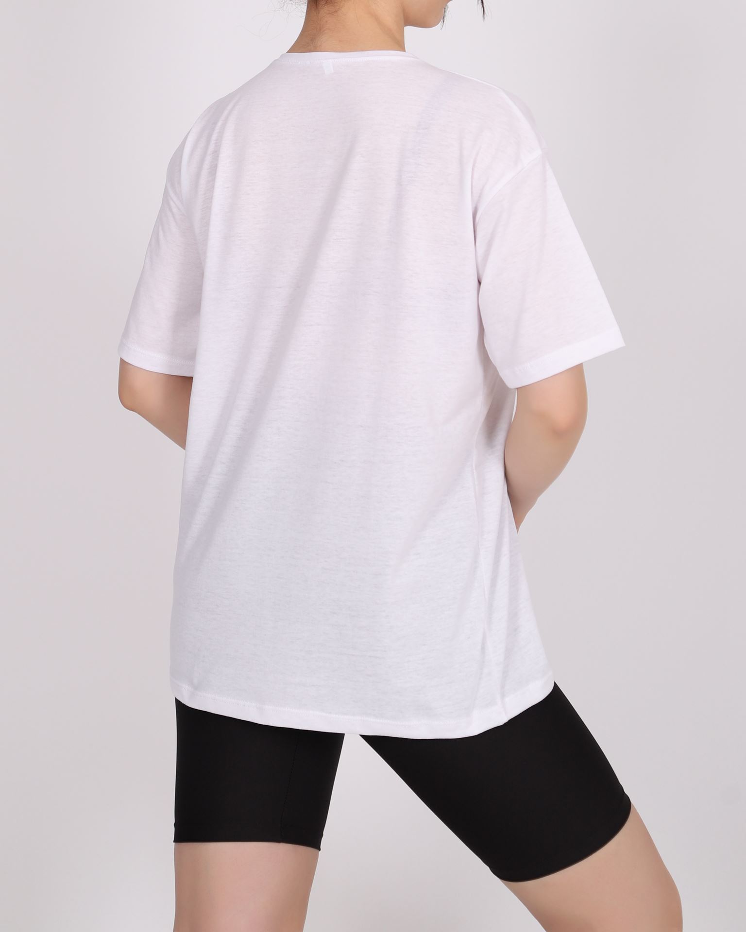 Beyaz Nakışlı T-shirt TSH275