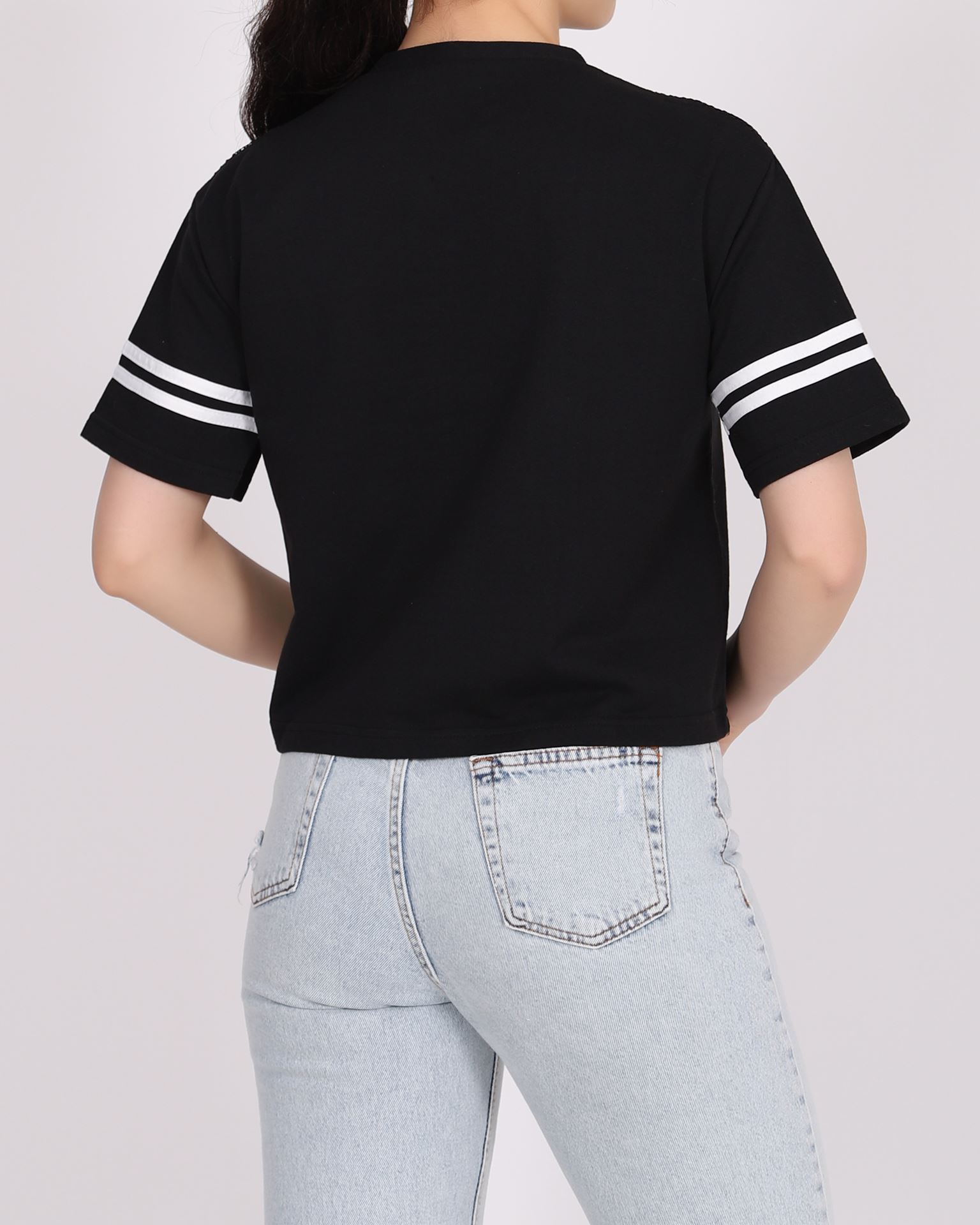 Siyah Fileli T-shirt TSH289