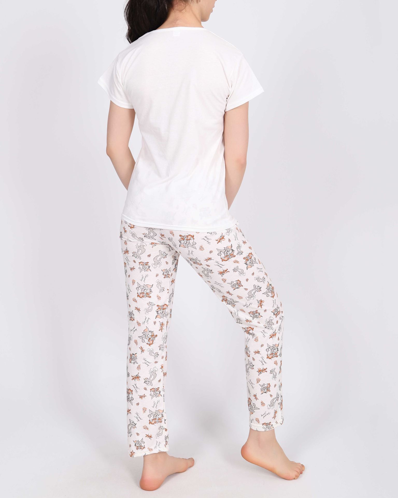 Beyaz Pijama Takımı PJM1520