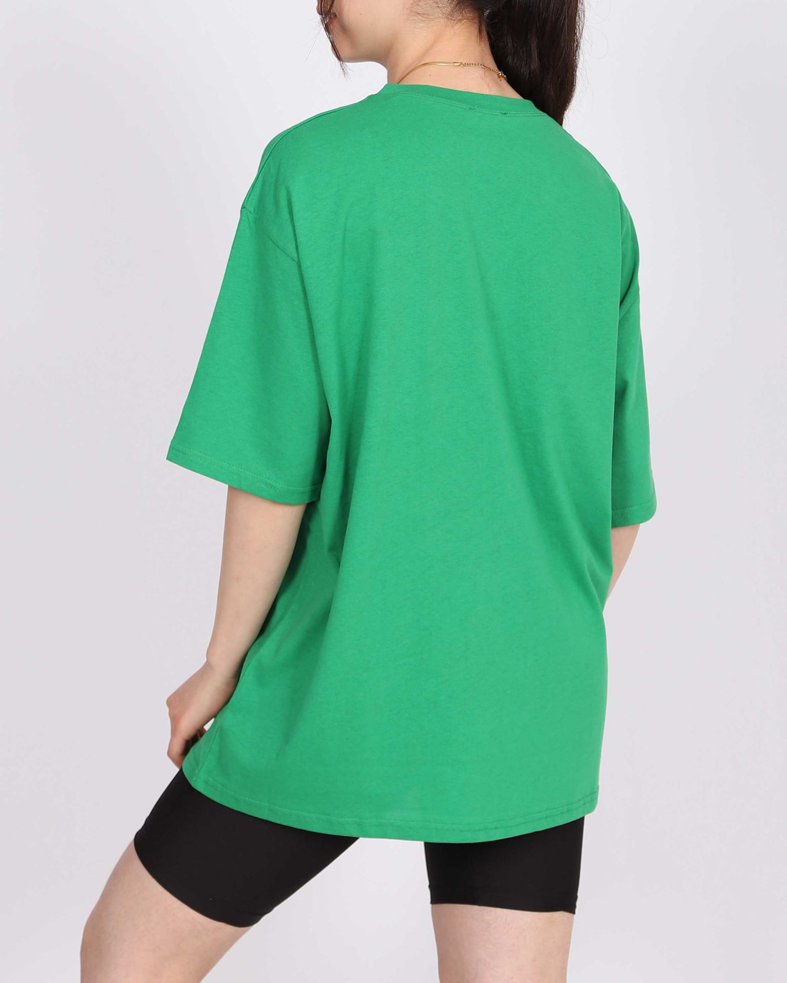 Yeşil Oversize T-shirt TSH299