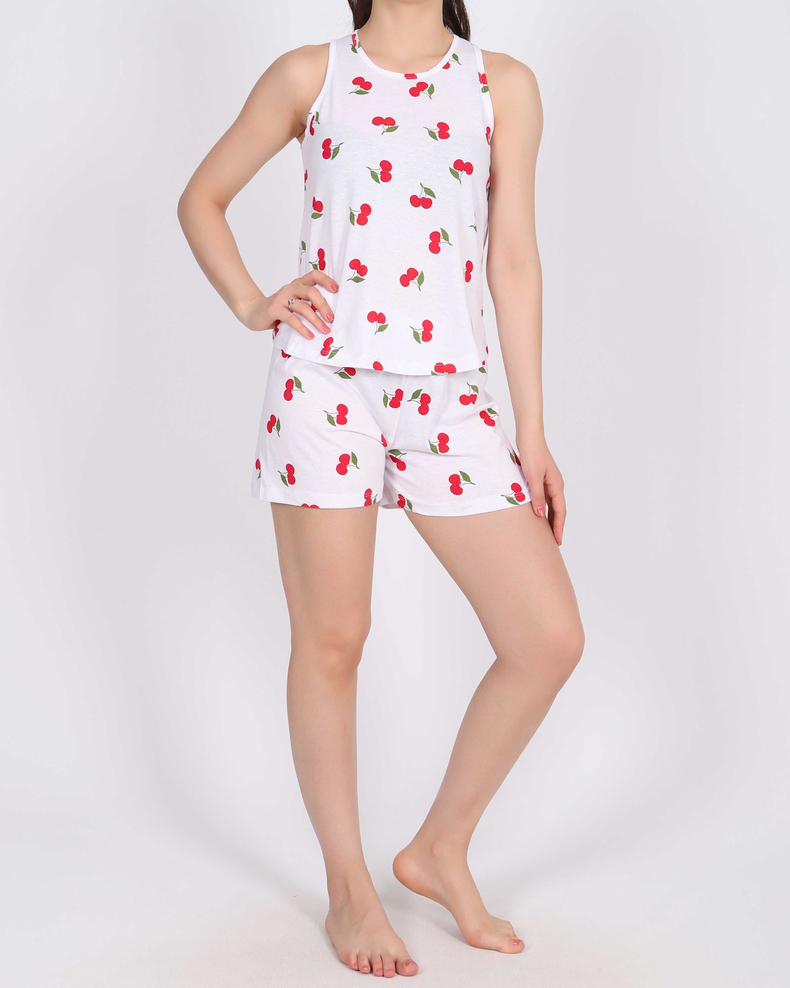 Beyaz Pijama Takımı PJM1565