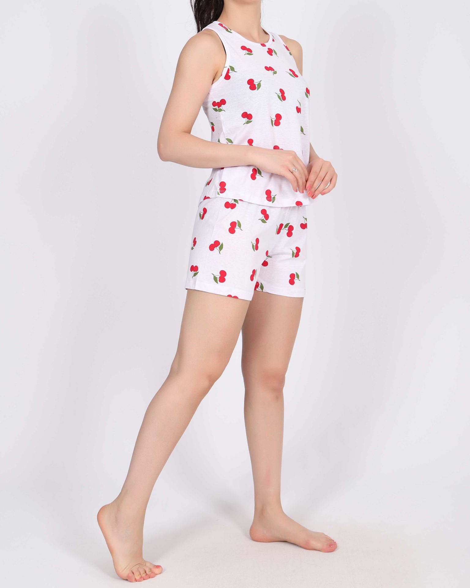 Beyaz Pijama Takımı PJM1565