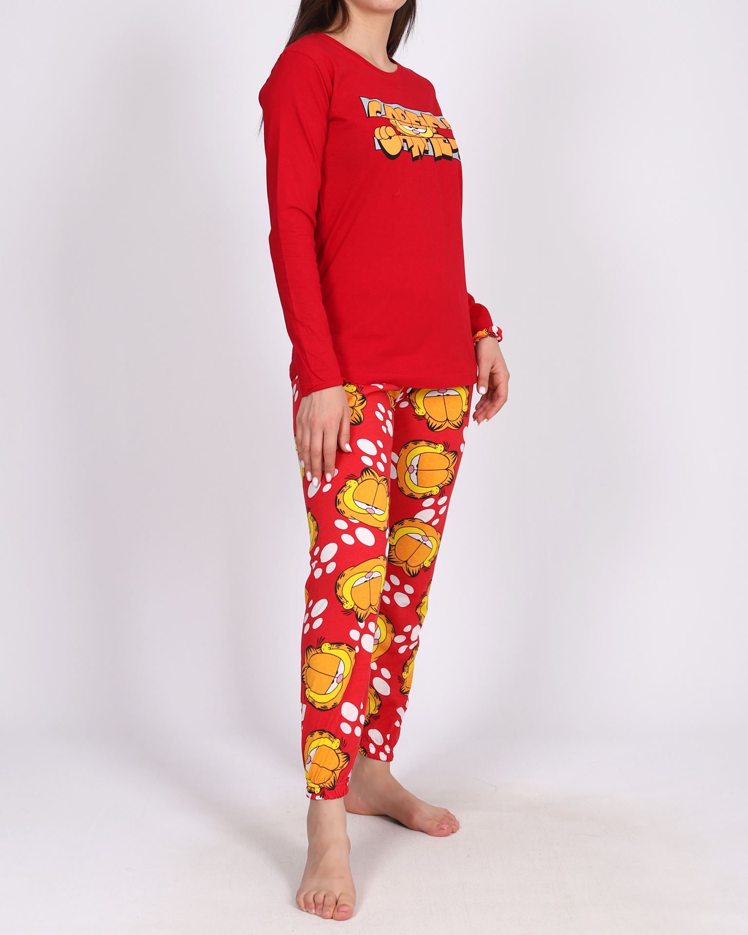 Uyku Bantlı Tokalı Pijama Takımı PJM1572