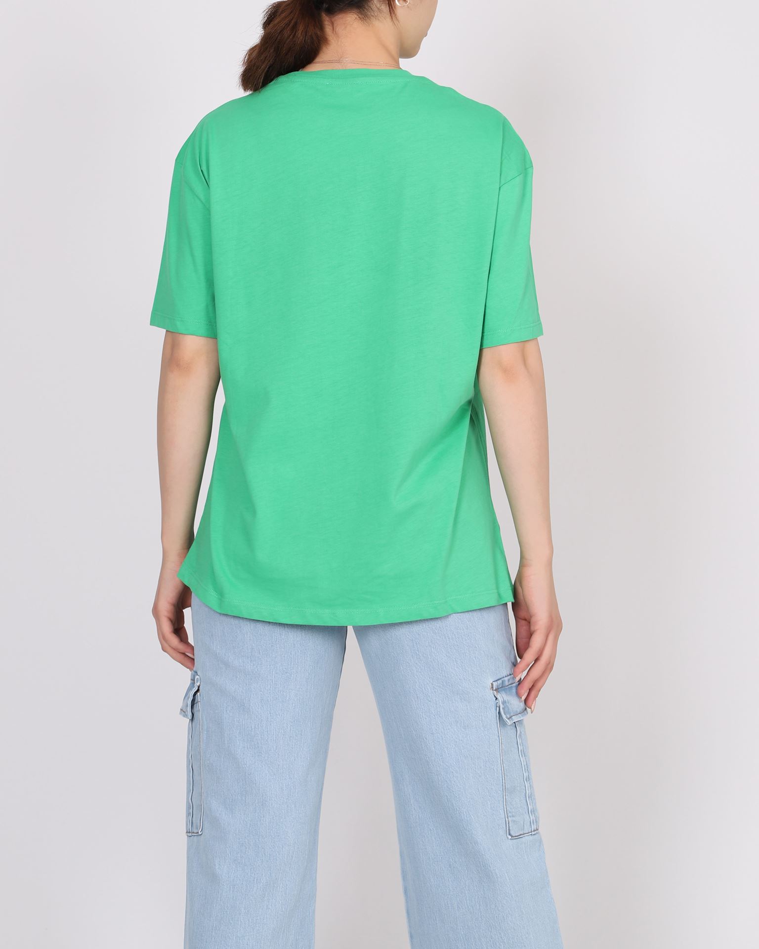 Yeşil Baskılı T-shirt TSH385