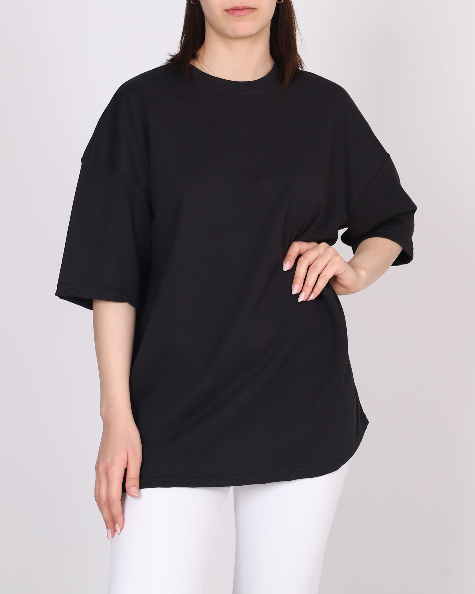 Siyah Oversize T-Shirt TSH387