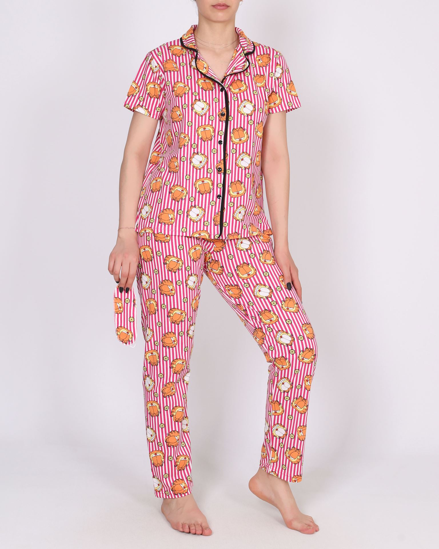 Uyku Bantlı Pijama Takımı PJM1751