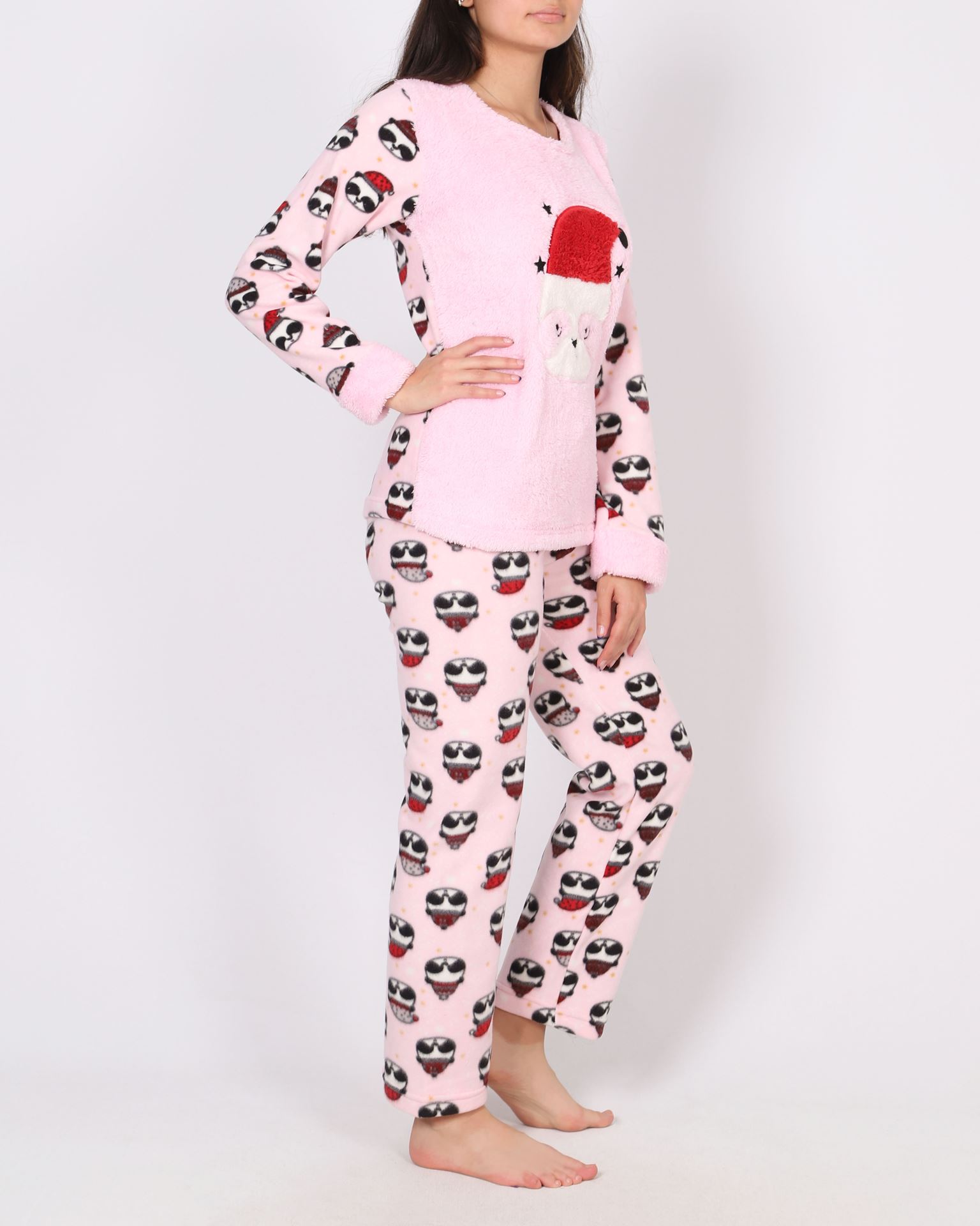 Welsoft Garnili Polar Pijama Takımı PJM1778