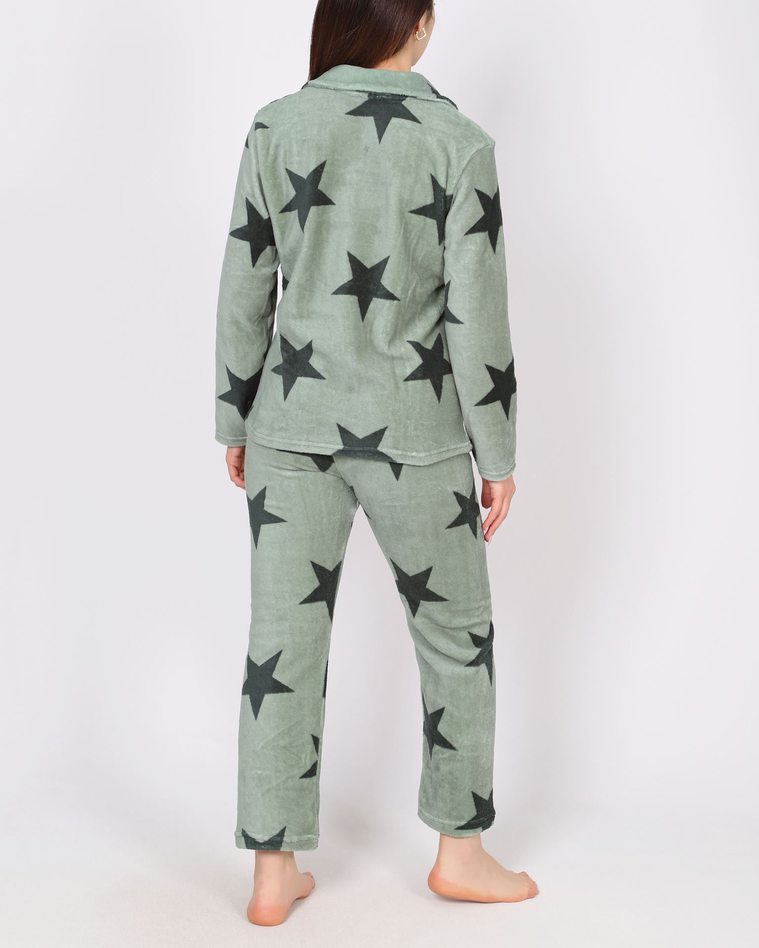 Yeşil WellSoft Pijama Takımı PJM1869