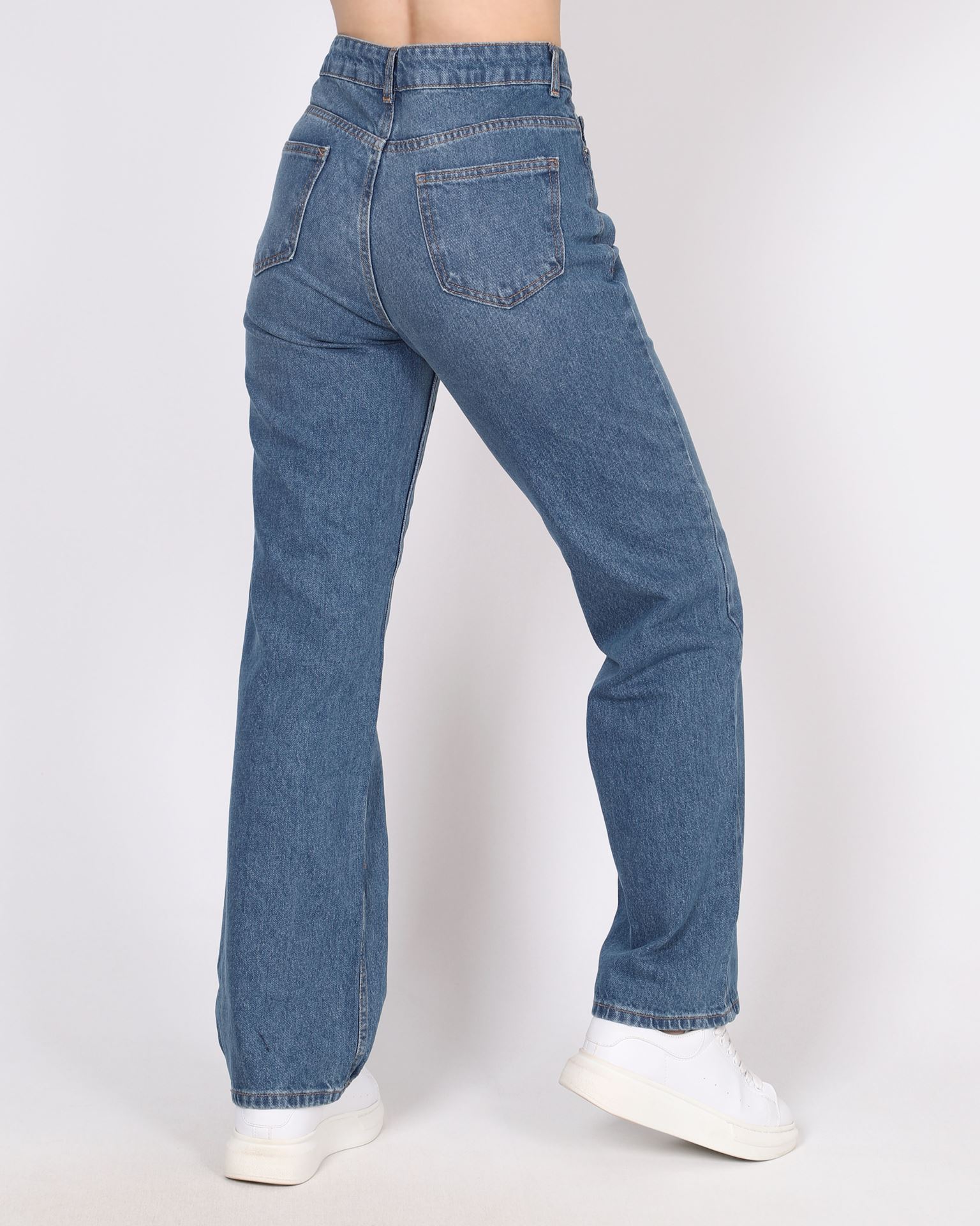 Mavi Boru Paça Kot Pantolon PNT823