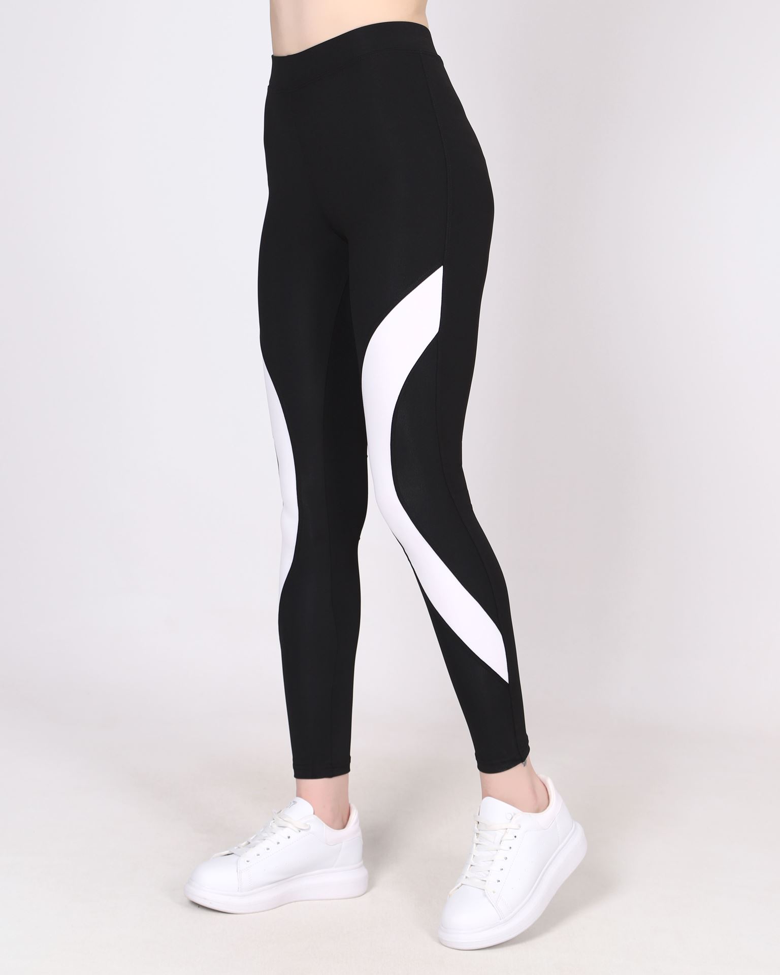 Siyah Yüksek Bel Toparlayıcı Tayt TYT331