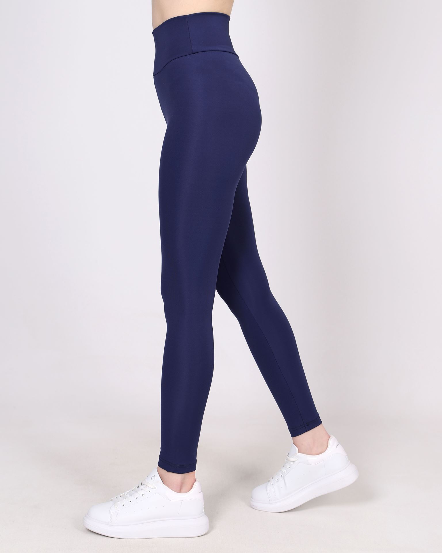 Lacivert Yüksek Bel Toparlayıcı Tayt TYT338