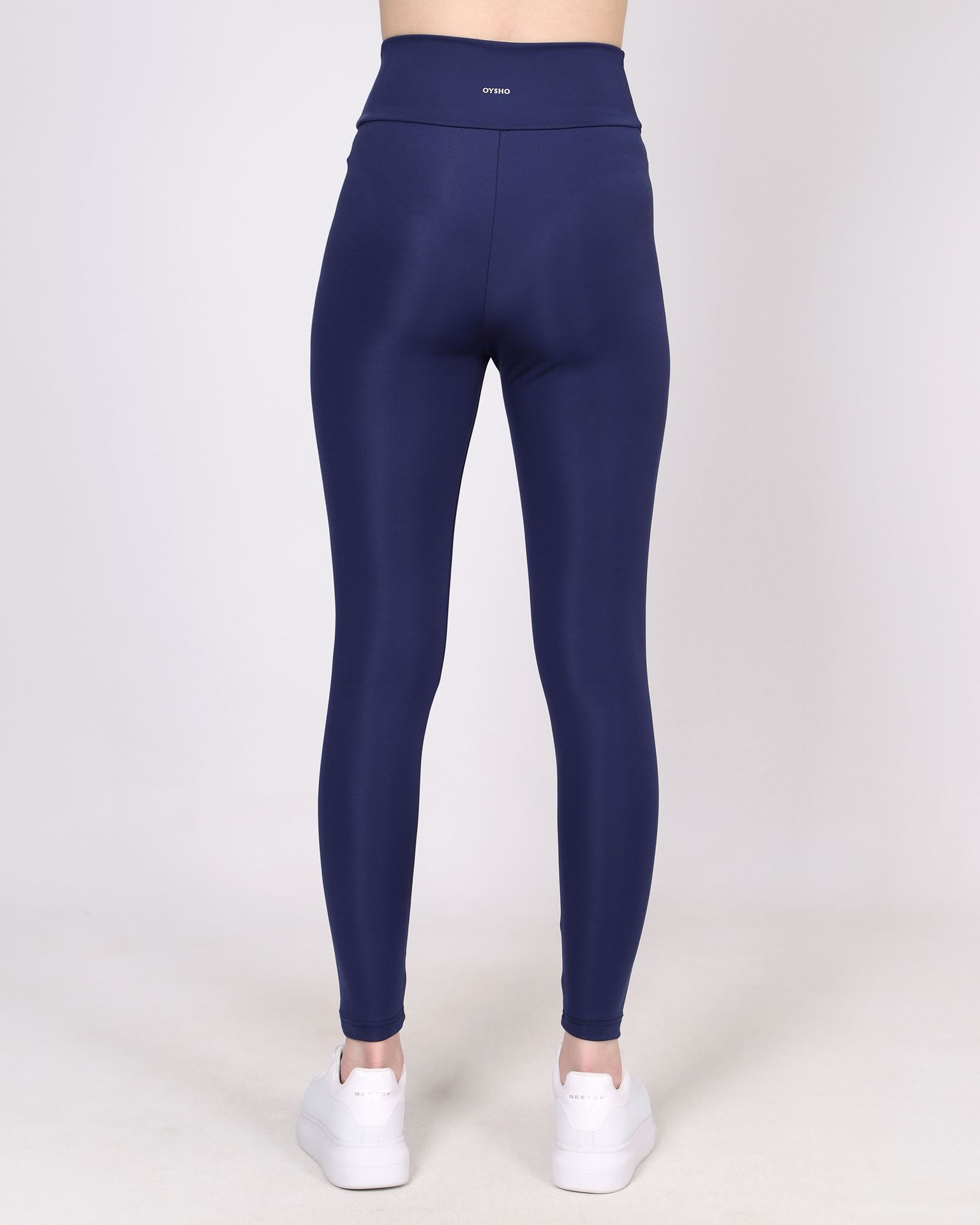 Lacivert Yüksek Bel Toparlayıcı Tayt TYT338