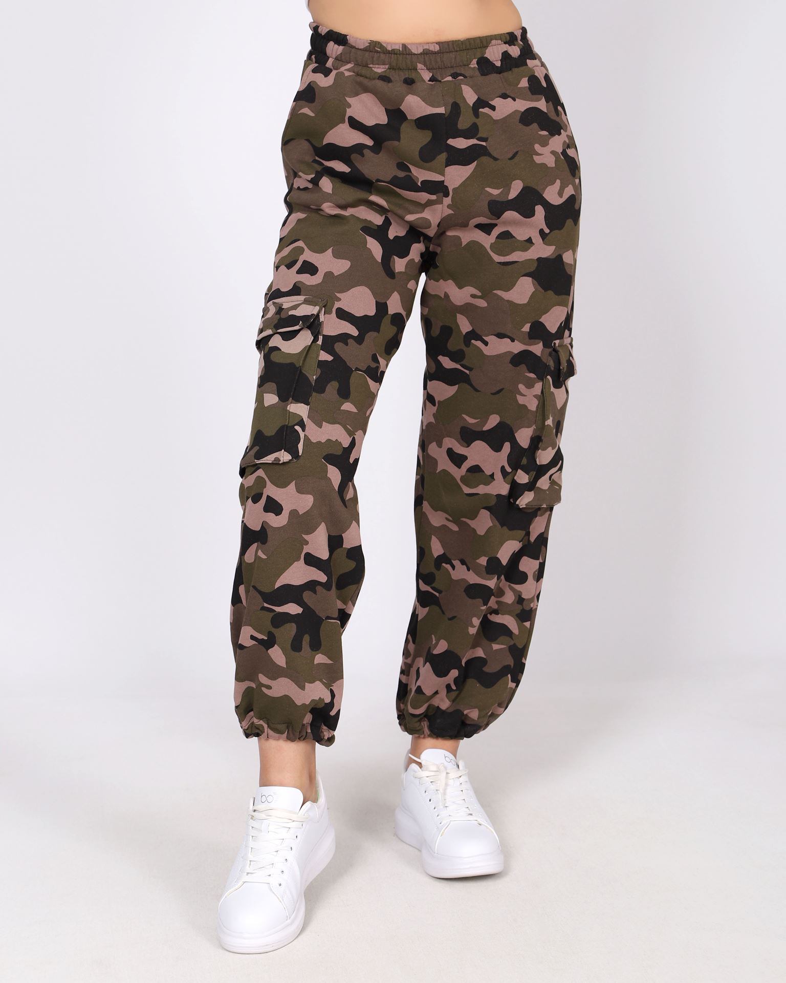 Kamuflaj Desenli Kargo Cepli Pantolon PNT910