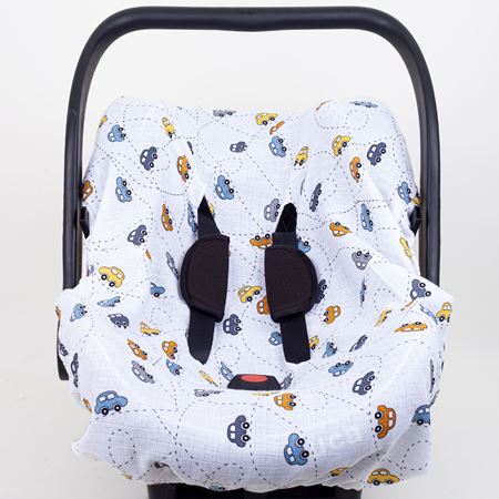 Puset Çarşafı Araba Desen BEC272