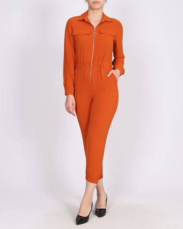 Kiremit Fermuarlı Tulum TLM454