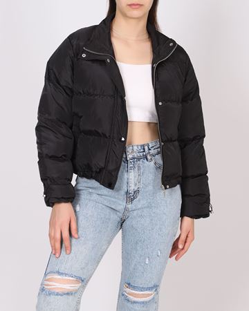 Siyah Şişme Mont MNT103