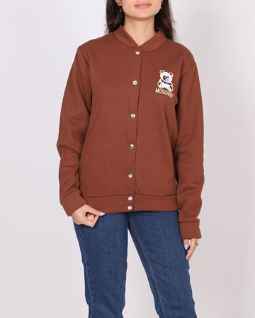 Kahverengi Üç İplik Şardonlu Kolej Ceket CKT513