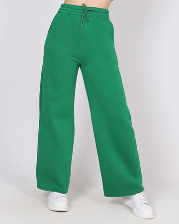 Yeşil Üç İplik Şardonlu Eşofman Altı TKM2620