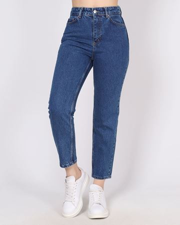 Koyu Mavi Mom Jean PNT805
