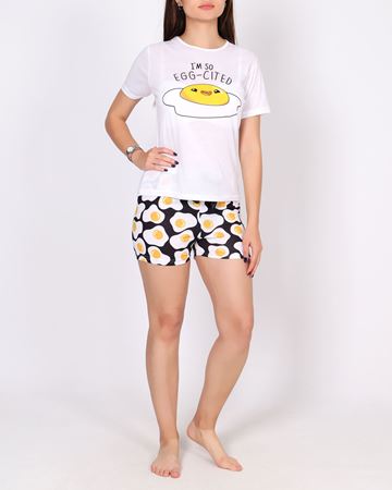 Şortlu Pijama Takımı PJM2022