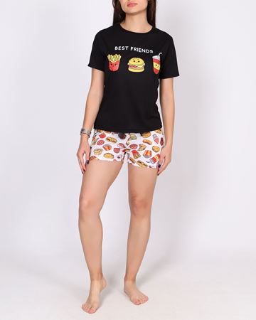 Şortlu Pijama Takımı PJM2023