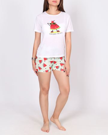 Şortlu Pijama Takımı PJM2026