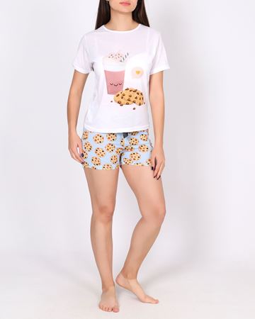 Şortlu Pijama Takımı PJM2028