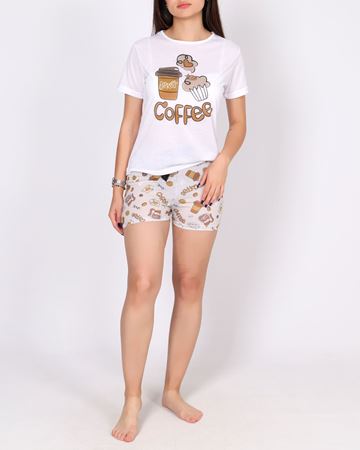 Şortlu Pijama Takımı PJM2029