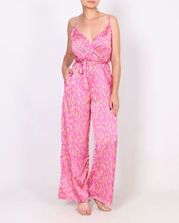 Kruvaze Yaka Saten Tulum TLM538