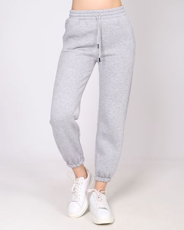 Gri Üç İplik Şardonlu Eşofman Altı TKM2699