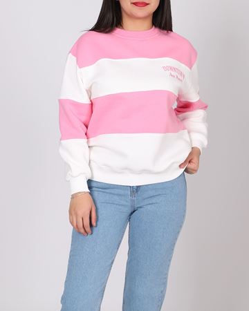 İki Renk Üç İplik Şardonlu Sweat SWT1079