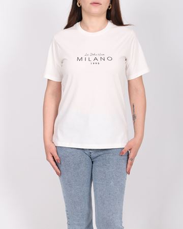 Beyaz Yazılı T-shirt TSH407
