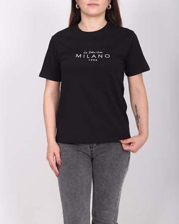 Siyah Yazılı T-shirt TSH407