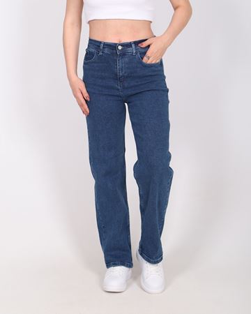 Koyu Mavi Boru Paça Likralı  PNT927