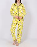 Sarı Polar Pijama Takımı PJM1849